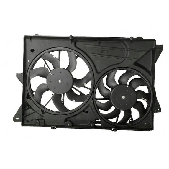 Auxiliary Fan Assembly - Compatible with 2011 - 2016 Ford Explorer FWD 2012 2013 2014 2015