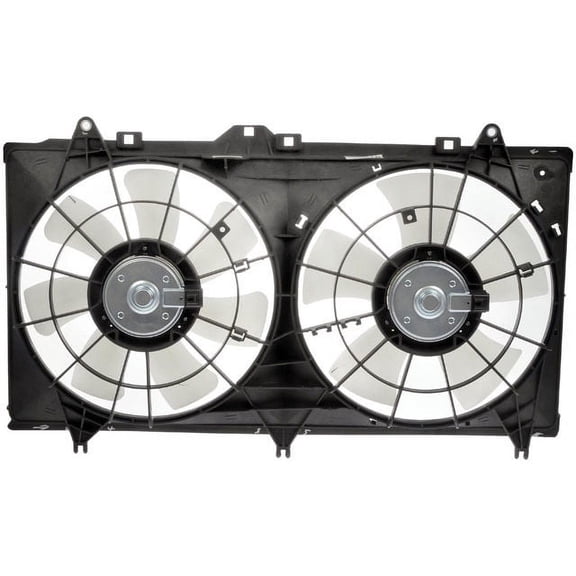 Auxiliary Fan Assembly - Compatible with 2012 - 2015 Chevy Camaro 3.6L V6 LFX 2013 2014