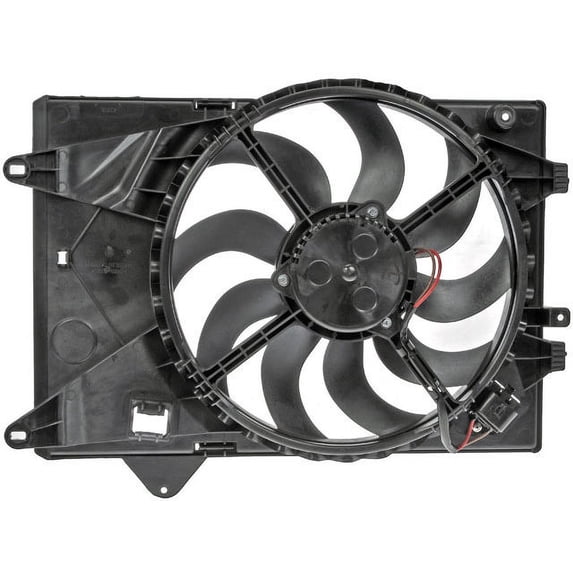 Auxiliary Fan Assembly - Compatible with 2012 - 2018 Chevy Sonic 2013 2014 2015 2016 2017