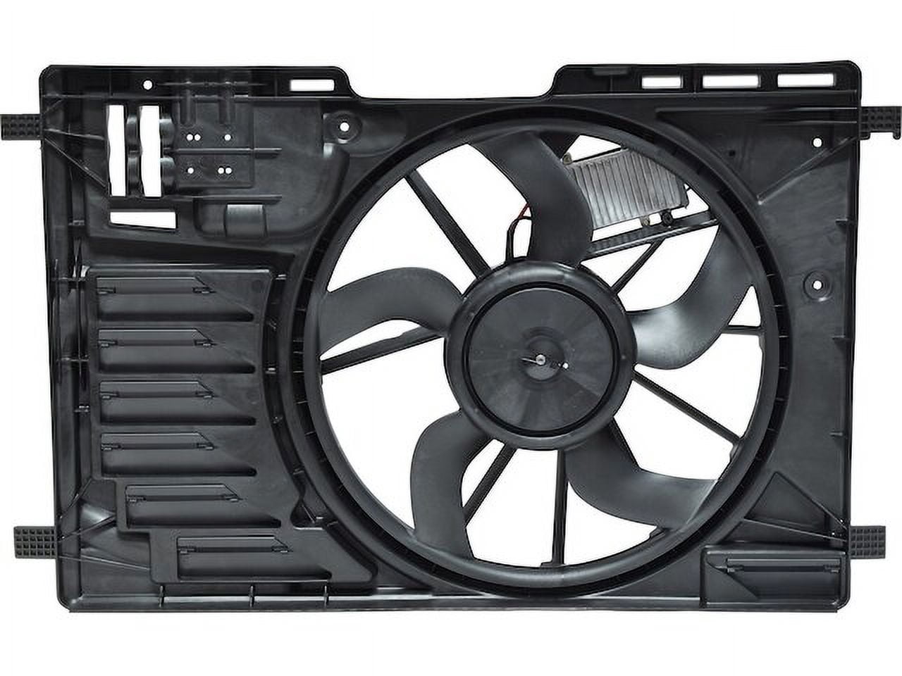 Auxiliary Fan Assembly - Compatible with 2013 - 2016 Ford Escape 2014 ...