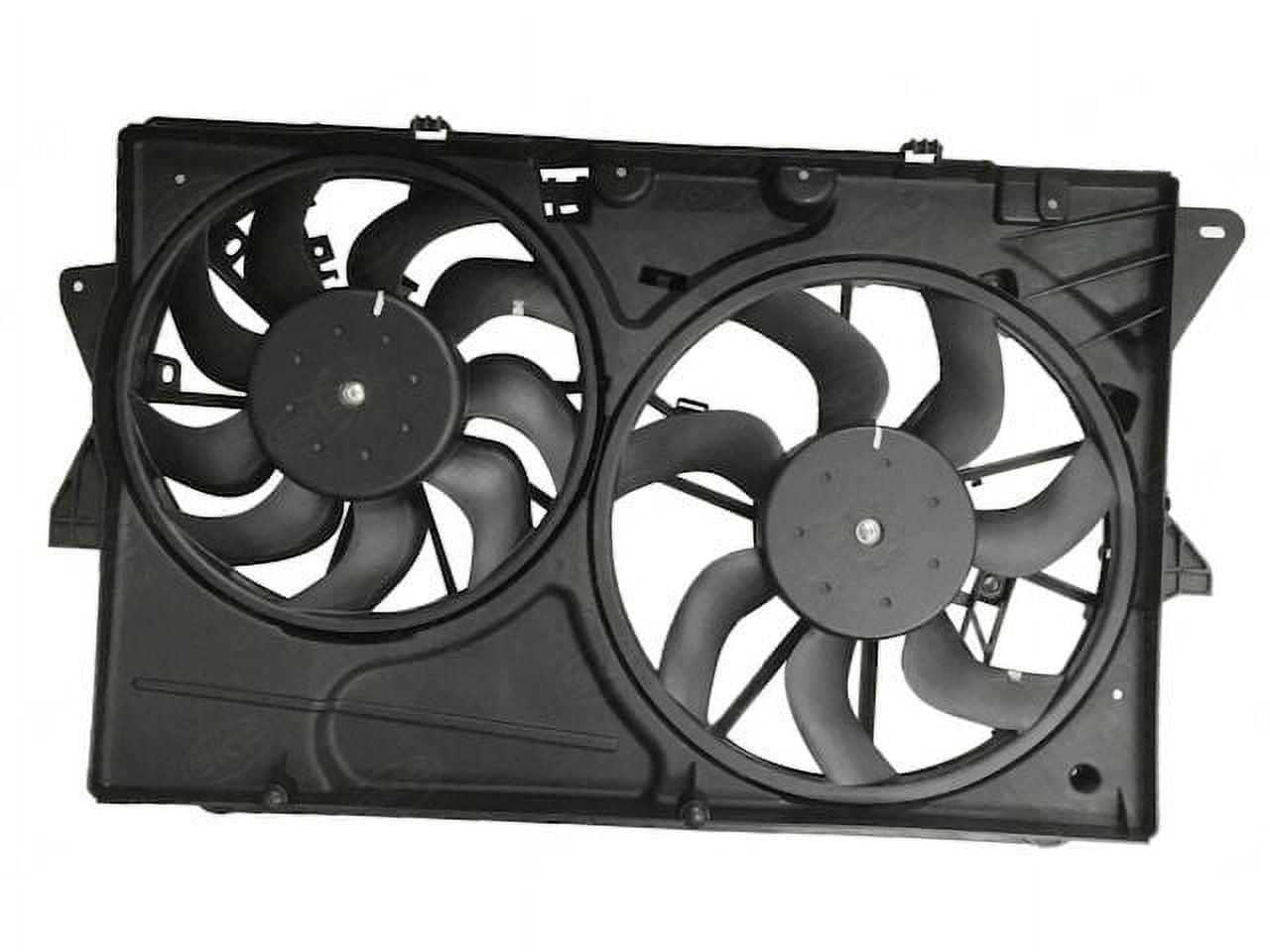 Auxiliary Fan Assembly - Compatible with 2013 - 2018 Ford Police ...