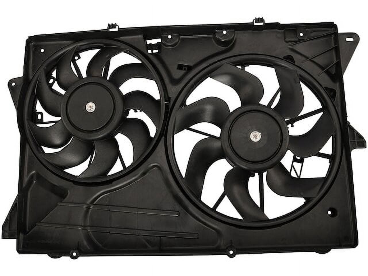 Auxiliary Fan Assembly - Compatible with 2013 - 2019 Ford Explorer FWD ...
