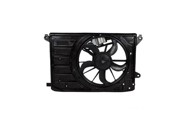 Auxiliary Fan Assembly - Compatible with 2013 - 2020 Ford Fusion 2.0L 4 ...