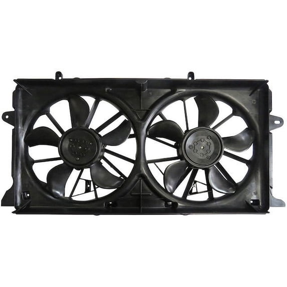 Auxiliary Fan Assembly - Compatible with 2014 - 2018 Chevy Silverado 1500 2015 2016 2017