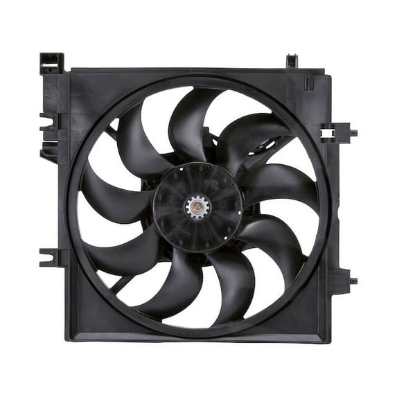 Auxiliary Fan Assembly - Compatible with 2015 - 2020 Subaru WRX STI 2.5L H4 2016 2017 2018 2019