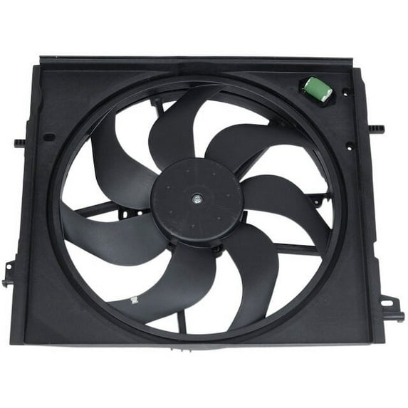Auxiliary Fan Assembly - Compatible with 2017 - 2019 Nissan Rogue Sport 2.0L 4-Cylinder 2018