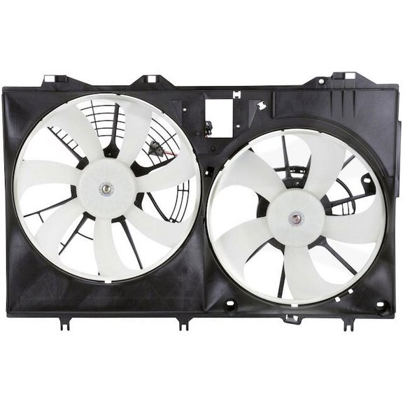 Auxiliary Fan Assembly - Compatible with 2017 - 2020 Toyota Sienna 3.5L V6 2018 2019