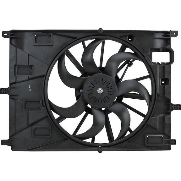 Auxiliary Fan Assembly - Compatible with 2021 - 2022 Chevy Trailblazer 1.2L 3-Cylinder