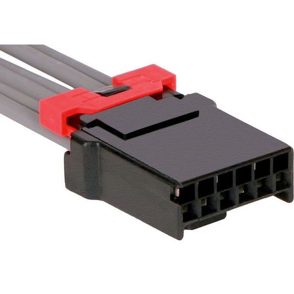 Auxiliary HVAC Blower Motor Connector - Compatible with 2003, 2005 - 2006 GMC Sierra 1500 HD - AC Delco