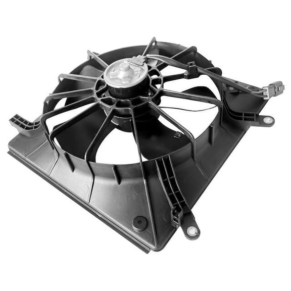 Auxiliary Radiator Cooling Fan Assembly - Compatible with 1998 - 2002 Honda Accord 2.3L 4-Cylinder (For Vehicles Originally Equipped with D.e.n.s.o Fan Assembly) 1999 2000 2001