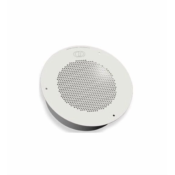 Auxiliary Speaker CD011120 Analog Auxiliary Speaker Gray and White