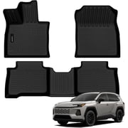 Auxko All Weather Floor Mats for Toyota rav4 Hybrid 2026 (Not for PHEV) TPE Rubber Liners Accessory for Toyota rav4 Hybrid 2026 Odorless Anti-Slip Mats Black