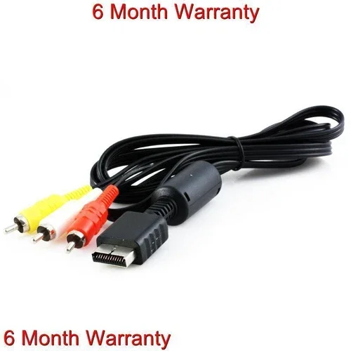 Av Video Audio Cable For Sony Playstation 2,3 Brand New