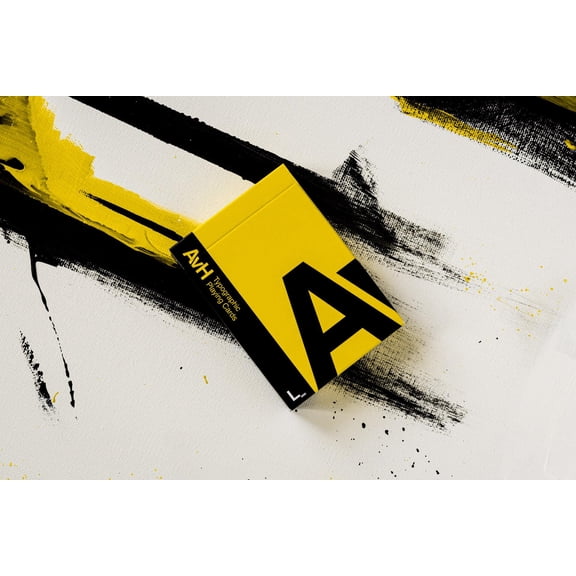 AvH: Typographic Playing Cards by Luke Wadey