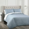 thumbnail image 1 of Ava Diamond Oversized Cotton 3-Piece Quilt Set, 1 of 11