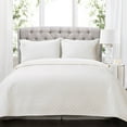 thumbnail image 1 of Ava Diamond Oversized Cotton Quilt Set by Lush Decor, 1 of 10