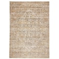 thumbnail image 1 of Ava Distressed Arabesc Area Rug - Gold, 2'2"x7'6", 1 of 7
