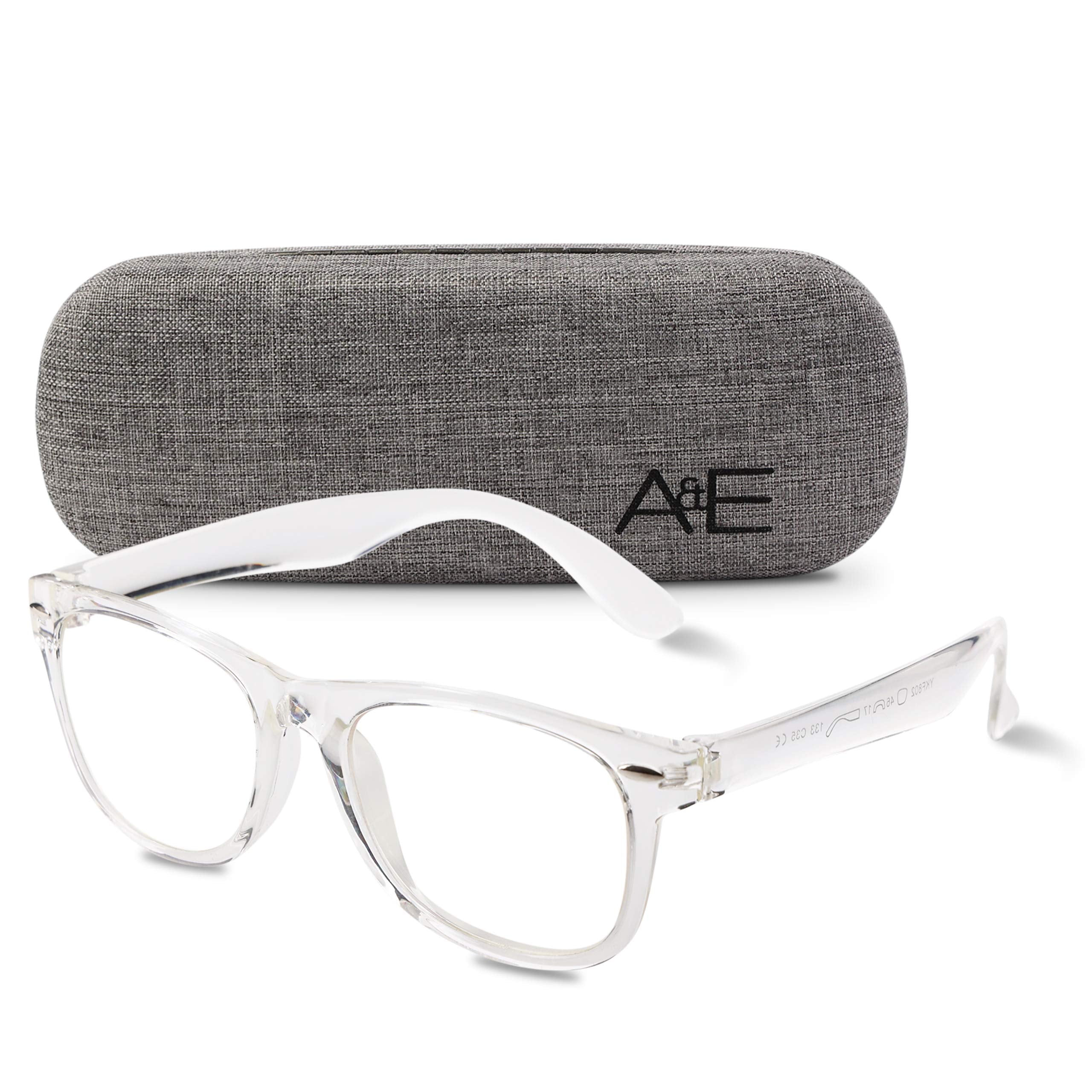 Ava \u0026 Ethan Clear Lens Glasses for Kids, Non Prescription Fake Glasses for Toddlers/Kids (Ages-3-12) Clear