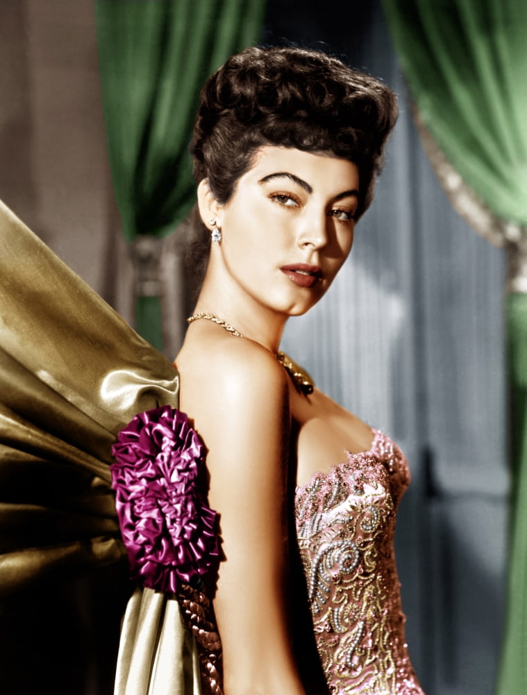 Ava Gardner Canvas Art - (16 x 20)