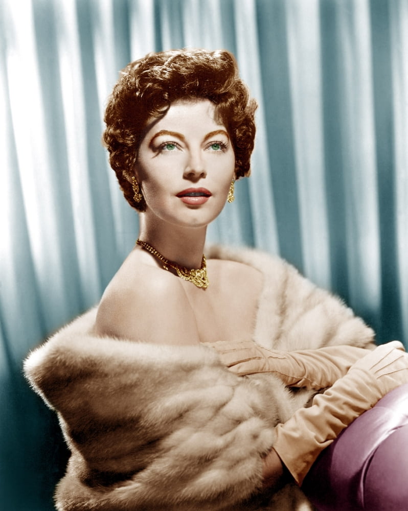 Ava Gardner Canvas Art - (16 x 20)