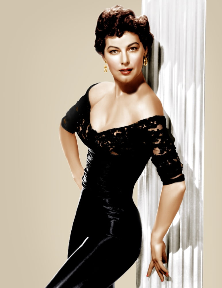Ava Gardner Canvas Art - (16 x 20)