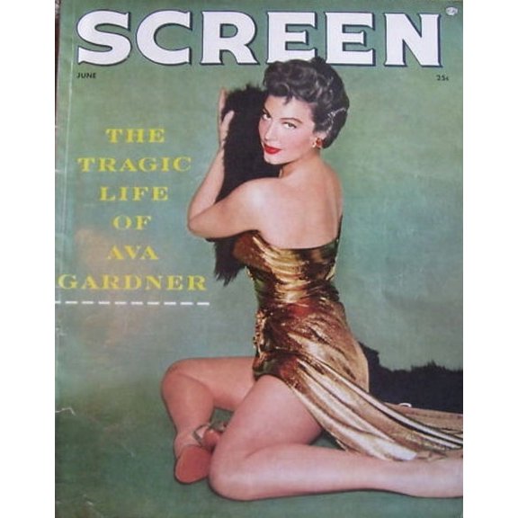 Ava Gardner - Screen Magazine Photo Print (8 x 10)