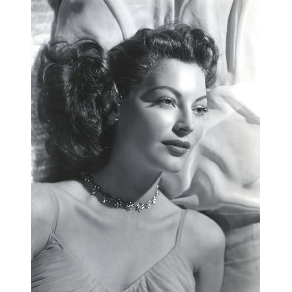 Ava Gardner on a Spaghetti Top Portrait Photo Print (24 x 30)
