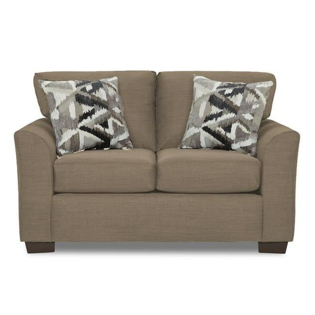 Ava Loveseat Sofa, Taupe