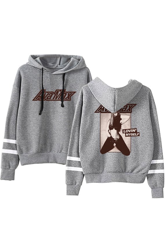 Ava Max Lovin Myself Merch Men/Women Hooded Sweet Streetwear Hooded Long Sleeve
