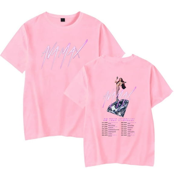 Ava Max On Tour Finally Merch Diamonds Dancefloors T-shirt Women Men Casual Fashion Short Sleeve Tee