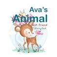 thumbnail image 1 of Ava's Animal Best Friend Coloring Book, (Paperback), 1 of 1