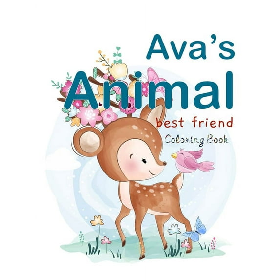 Ava's Animal Best Friend Coloring Book, (Paperback)