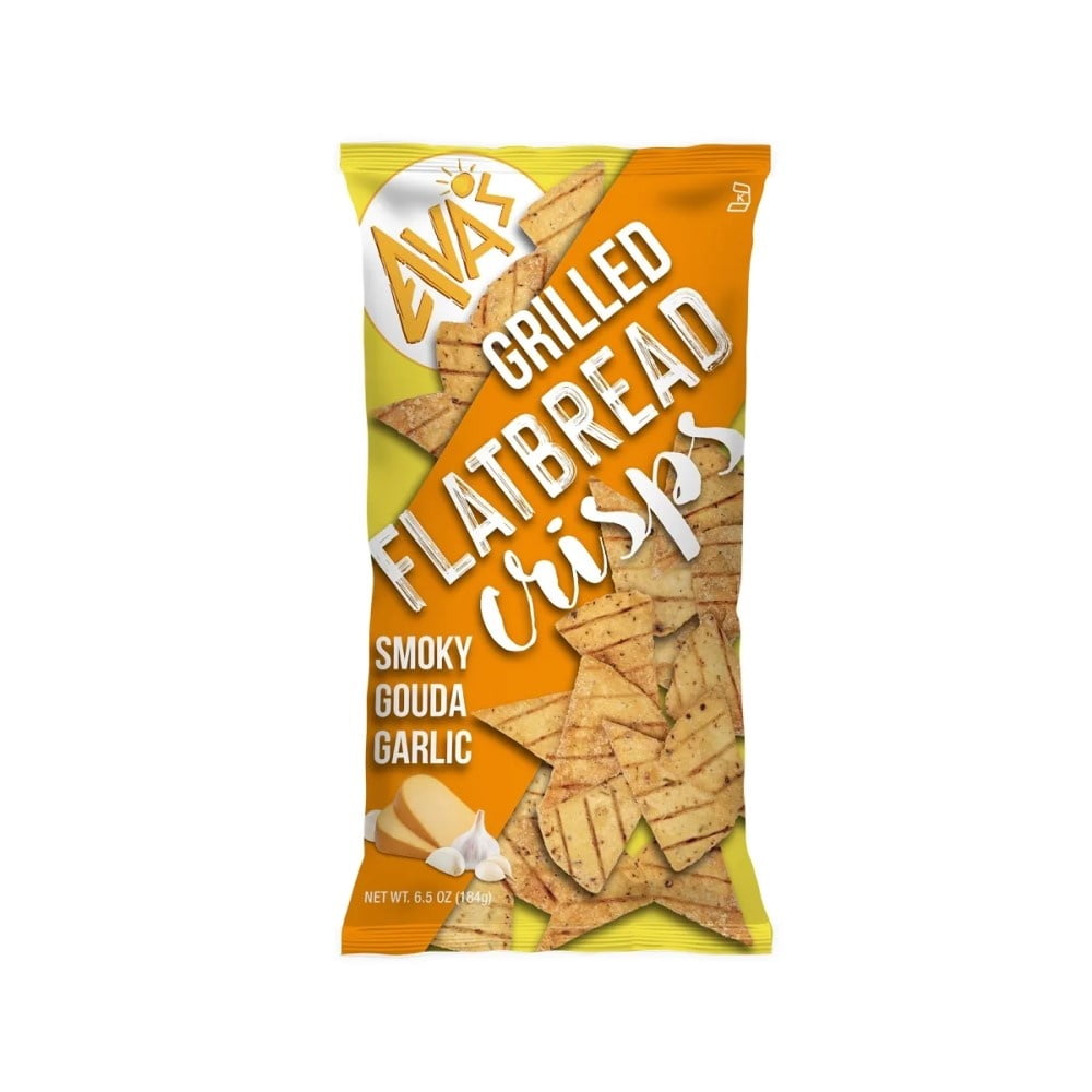 Ava's Smoky Gouda Garlic Grilled Flatbread Crisps, 6.5 OZ