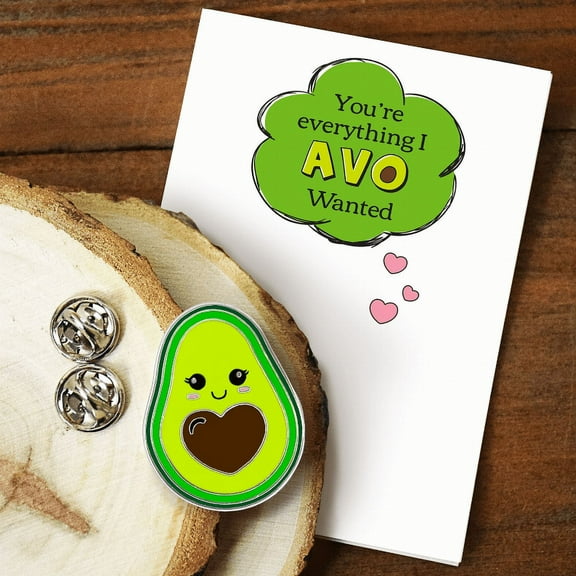 Avacado Enamel Pin by Lifebeats