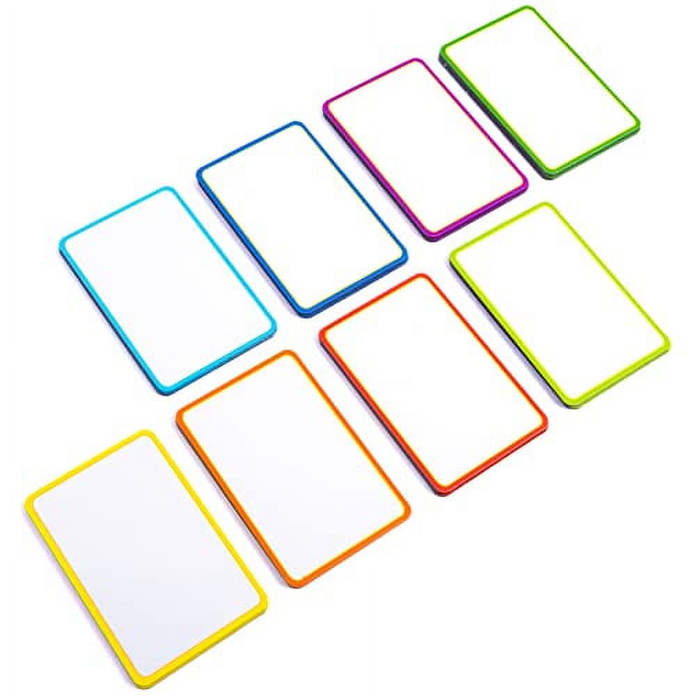 Availey 40 Pieces Dry Erase Labels Reusable Strips for