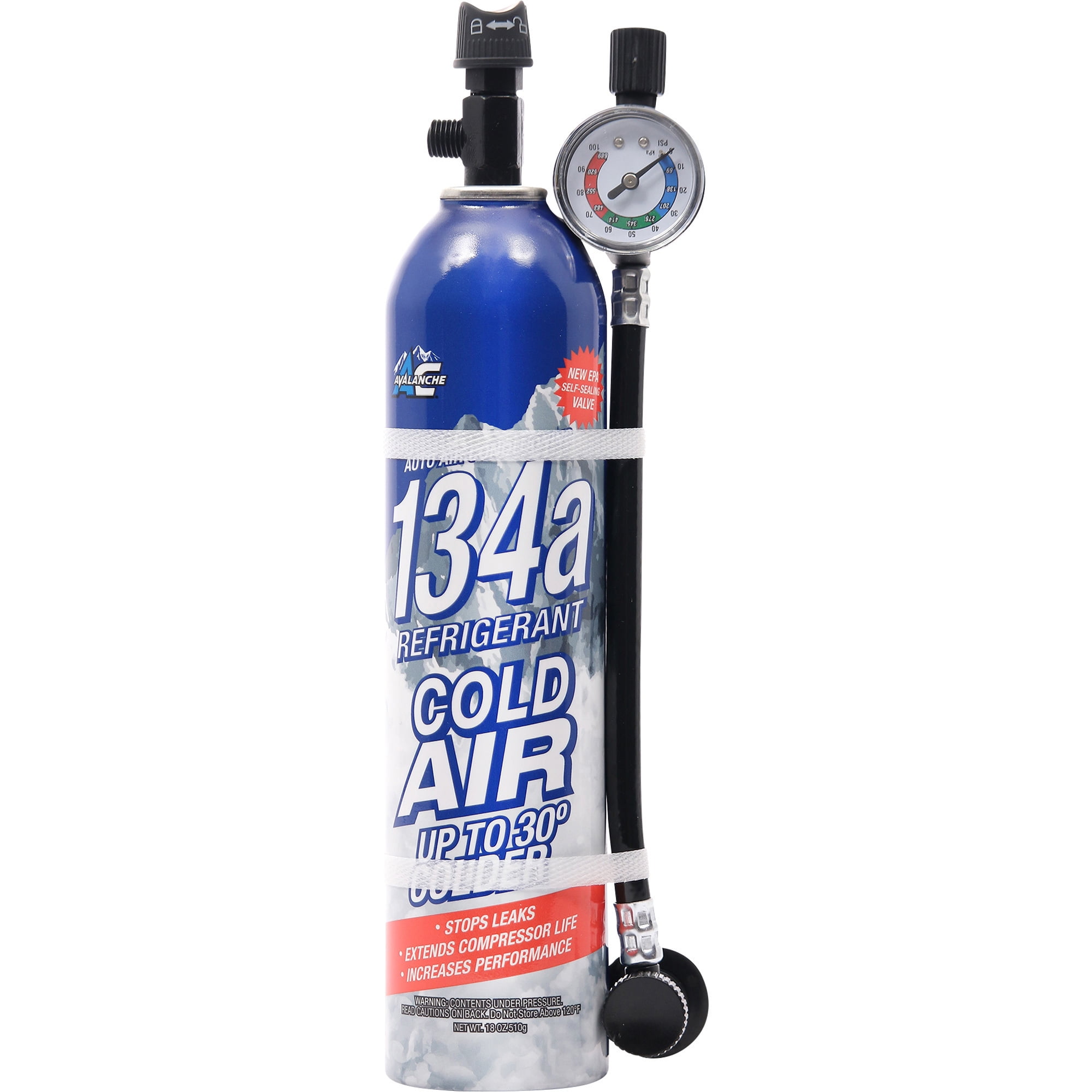 Avalanche 8064973 Stop Leak, Improved Cooling 18 oz Automotive Refrigerant (6 Pack)