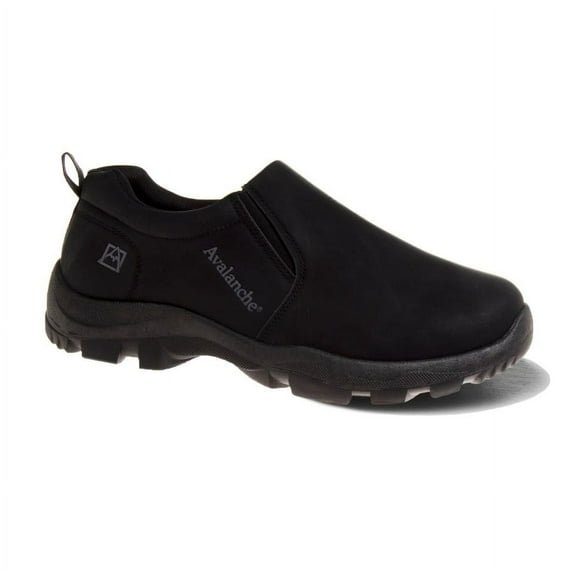 Avalanche Adult Men Slip On Shoes - Black, 9.5