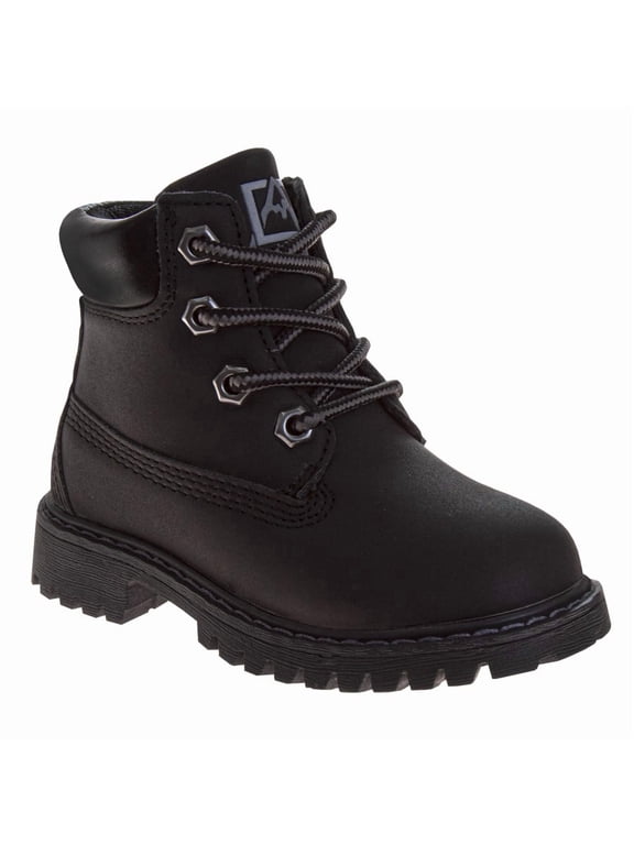 Big Kids Boys Casual Boots, Black, Size: 4
