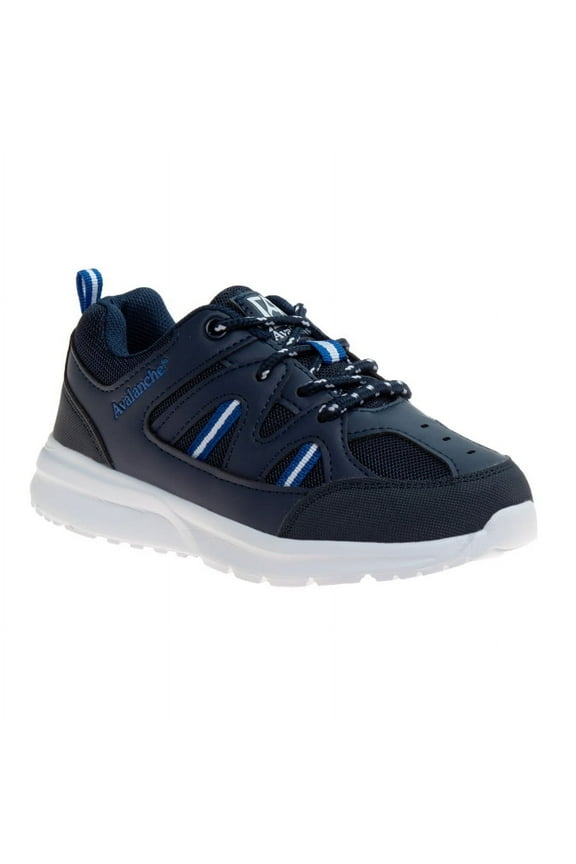 Boys Lace-Up Synthetic Casual Sneakers