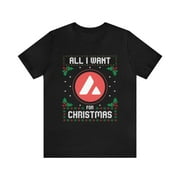 Avalanche Christmas Shirt, All I Want For Christmas is Aave T-Shirt
