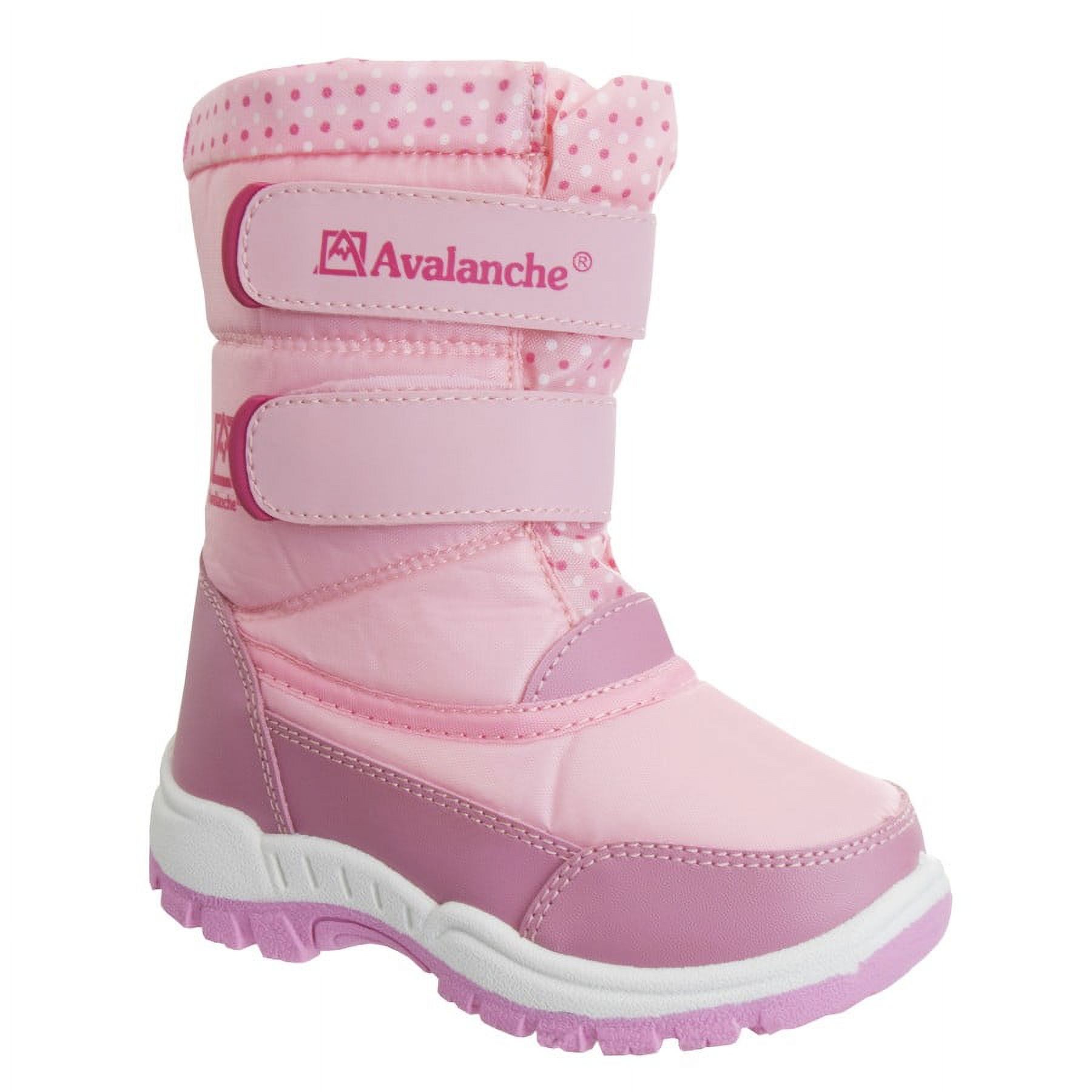 Avalanche Girls Winter Snow Boots Warm Kids Boots Cold Weather Shoes ...