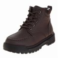 thumbnail image 1 of Avalanche Lace Up Boots Boys, Durable Rugged Outdoor Work Boot Style High, Traction Sole (Little Kid Big Kid), Brown, Size: 11, 1 of 6
