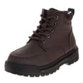 thumbnail image 1 of Avalanche Lace Up Boots Boys, Durable Rugged Outdoor Work Boot Style High, Traction Sole (Little Kid Big Kid), Brown, Size: 3, 1 of 6