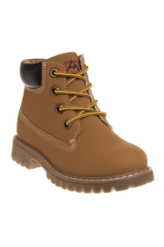 Little Kids Boys Lace-up Synthetic Hiker Boots