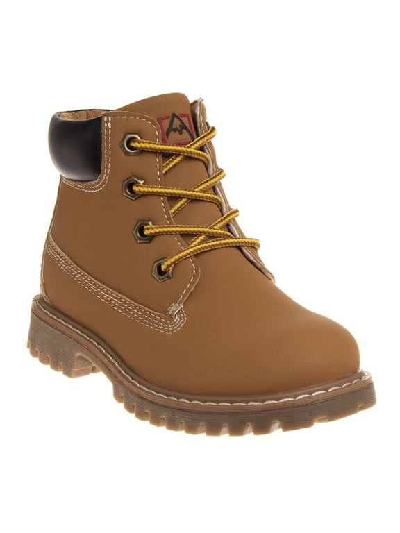 Little Kids Boys Lace-up Synthetic Hiker Boots