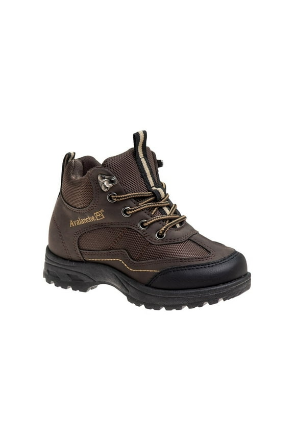 Little Kids Boys Synthetic Lace-up Hiker Boots