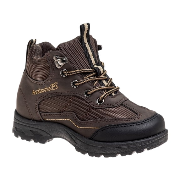 Avalanche Little Kids Boys Synthetic Lace-up Hiker Boots