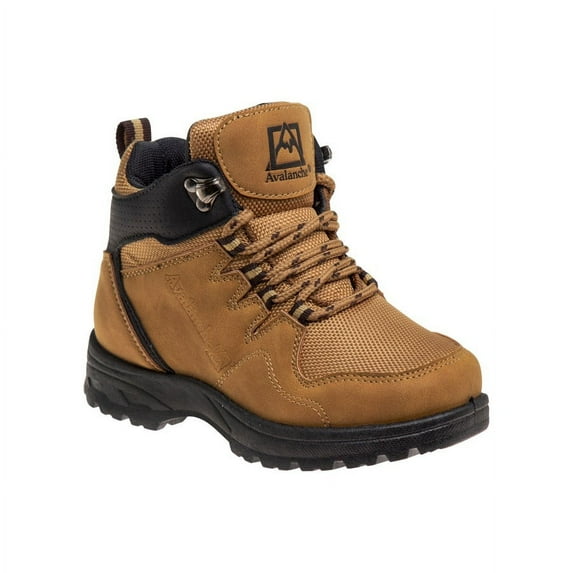 Avalanche Little Kids Boys Synthetic Leather Lace-up Hiker Boots