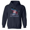 thumbnail image 1 of Avalanche Mack Attack Nathan Nate MacKinnon Hooded Sweatshirt, 1 of 1