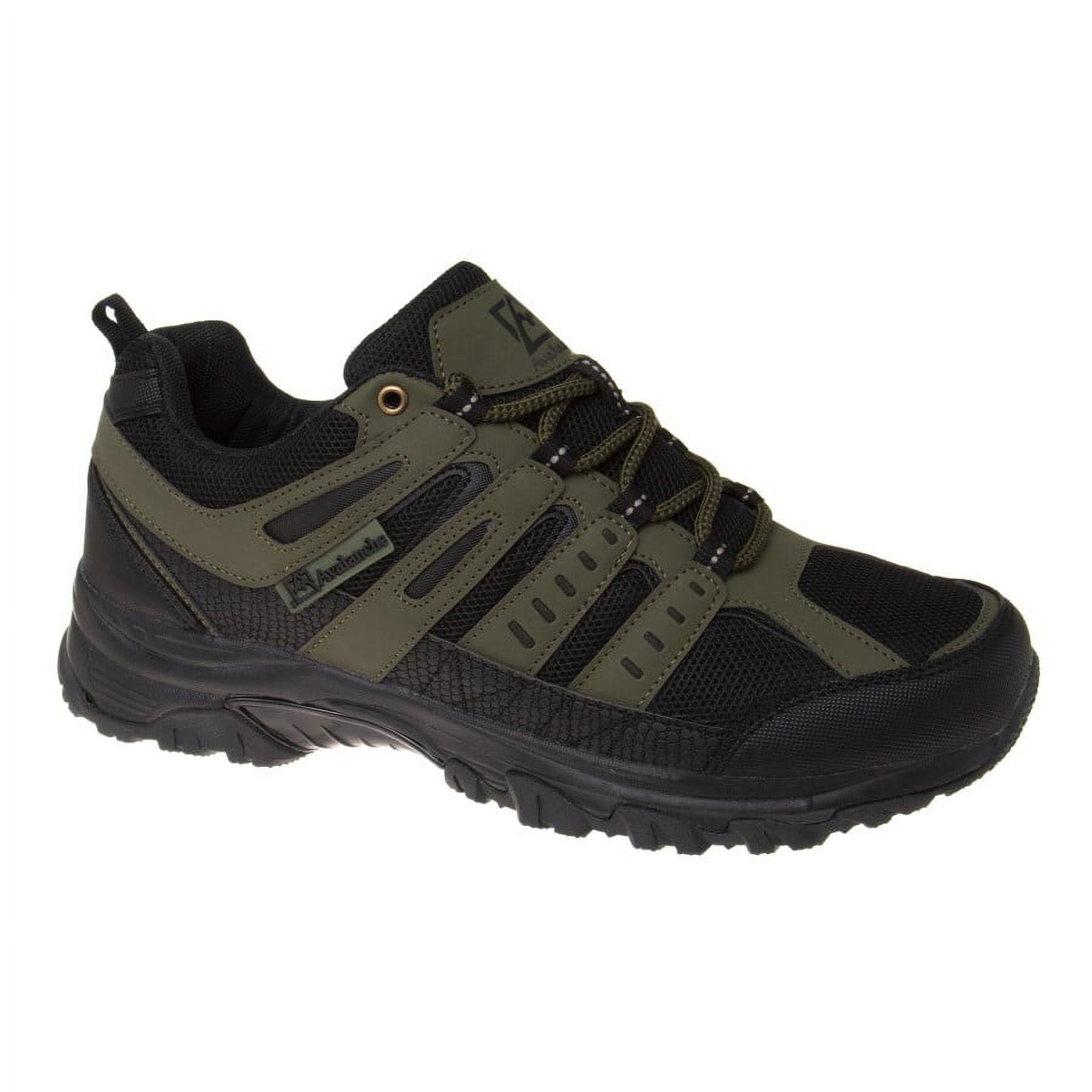 Avalanche Men Hiking Shoes - Olive, Size: 12